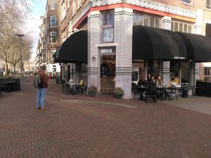 Lovely terrace at JORDY's in Rotterdam