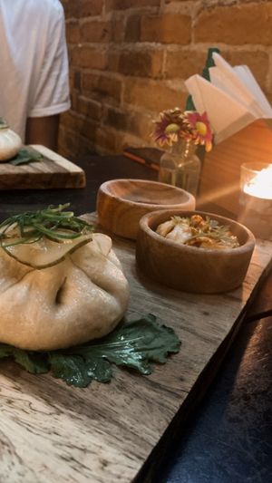 Jackfruit Bao   at Apapacho in Lo De Marcos