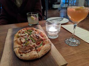 Pizza course at Osteria Du in Toronto