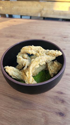 Fritto Funghi at Osteria Du in Toronto