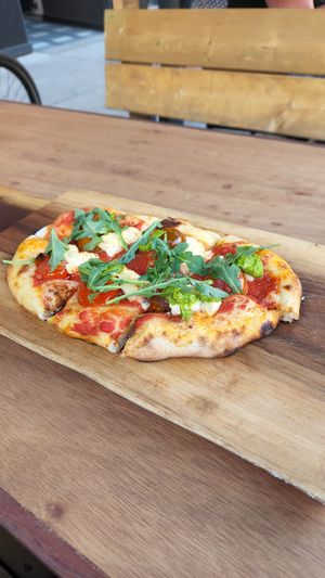 Ricotta Afumicatto Pizza at Osteria Du in Toronto