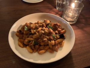 Cavatelli Arrabbiata  at Osteria Du in Toronto