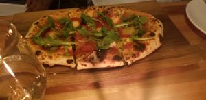 Ricotta pizza- classic at Osteria Du in Toronto