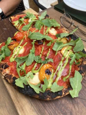 Pizza  at Osteria Du in Toronto