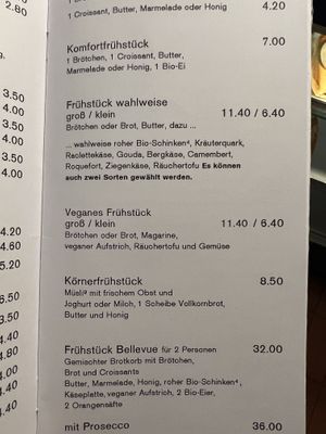 Veganes Frühstück   at Cafe Bellevue in Darmstadt