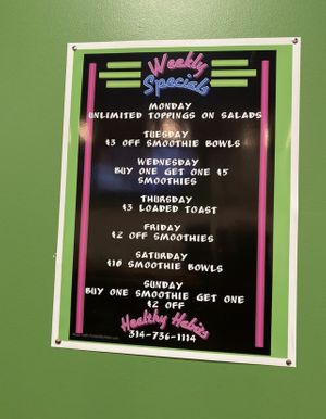   at Healthy Habits Nutrition in Florissant