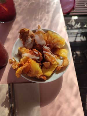 The potatoes on the side at Koko in Buenos Aires