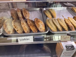 Vegan empanada  at Cafe Buenos Aires in Berkeley