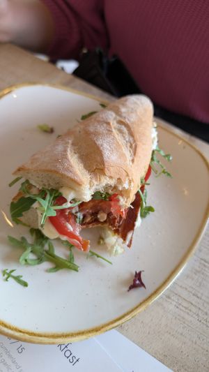 vegan blt at Fork & Flavour in Chester