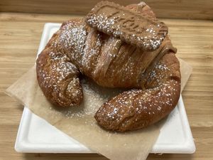Biscoff croissant  at Origamy Gelato in Sunrise