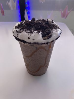 Cookies & cream milkshake  at Origamy Gelato in Sunrise