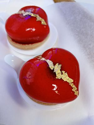 Strawberry mouse   at Origamy Gelato in Sunrise