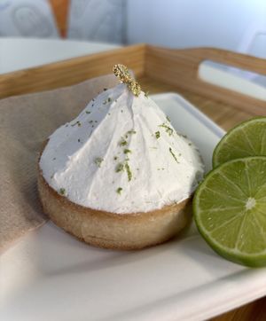 Lemon tart   at Origamy Gelato in Sunrise