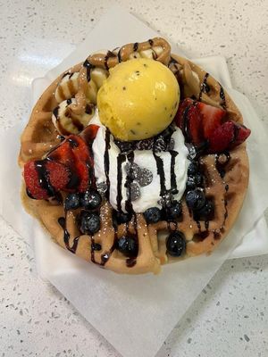 Waffle   at Origamy Gelato in Sunrise