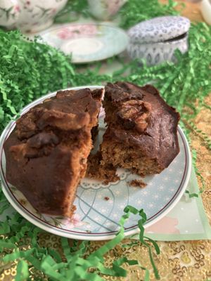 Carrot cake gluten free, plant based 😊✨  at Origamy Gelato in Sunrise