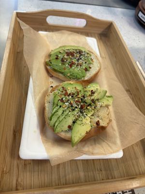 Avocado toast   at Origamy Gelato in Sunrise