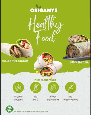 Wraps   at Origamy Gelato in Sunrise