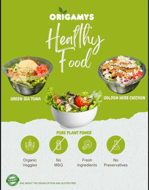 Salads   at Origamy Gelato in Sunrise