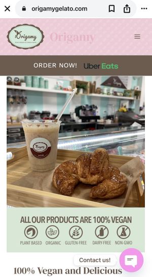   at Origamy Gelato in Sunrise