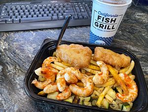   at California Fish Grill in Palmdale