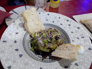 Ceviche vegetal at Más Que la Cresta in Cadiz