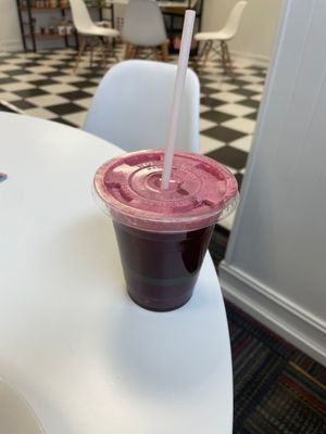 Energize juice   at Lucy Juicy in Cranston