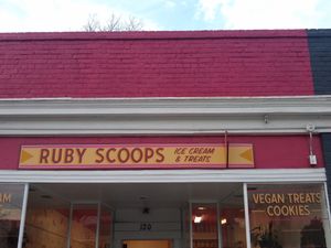 The storefront. at Ruby Scoops in Richmond
