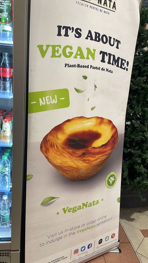 Entrance  at Café de Nata in West London