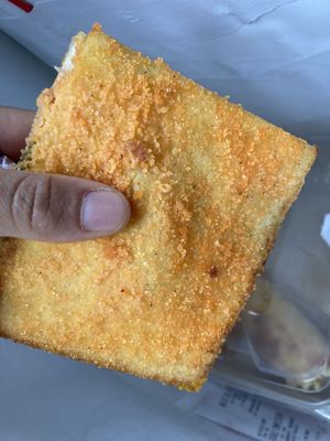 “Mozzarella in carrozza”   at Artisti del Vegetariano in Milan