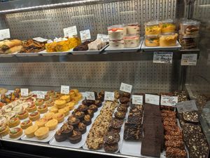 Desserts at Artisti del Vegetariano in Milan