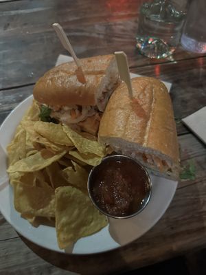 Banh Mi - delish and spicy  at Sweet Hereafter in Portland