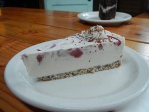 Raw Cheesecake at Sweet Hereafter in Portland