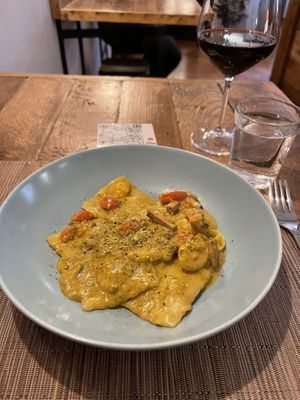 Ravioli Canapa   at aTipico in Palermo