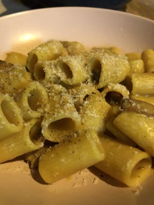 vegane Carbonara  at aTipico in Palermo