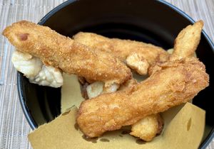 cashew-rella sticks  at aTipico in Palermo