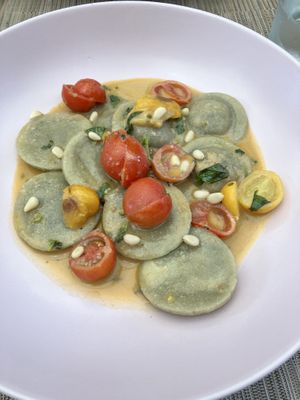 Ravioli  at aTipico in Palermo
