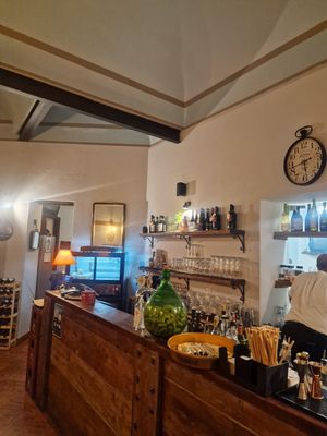 The main bar area at aTipico in Palermo