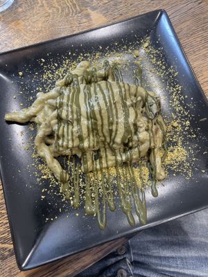 Pistachio pasta  at aTipico in Palermo