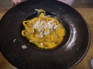 Veg-enera / mock carbonara at aTipico in Palermo