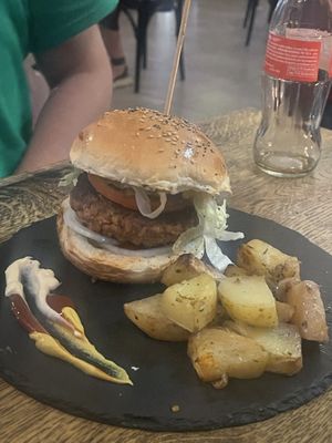 Old fashion burger. The patty was delicious!!  at aTipico in Palermo