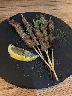 Arrosticini.  at aTipico in Palermo
