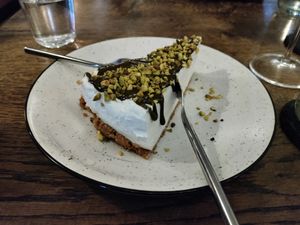 Amazing cheesecake at aTipico in Palermo