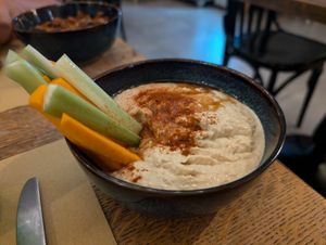 Hummus at aTipico in Palermo