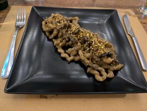 Pistachio Pasta at aTipico in Palermo