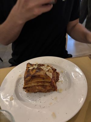 Lasagna   at aTipico in Palermo