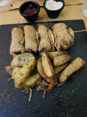 Involtini Palermitani, mmmm ni. Non li riprenderei  at aTipico in Palermo