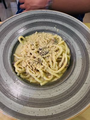 Arbonara…molto buona  at aTipico in Palermo