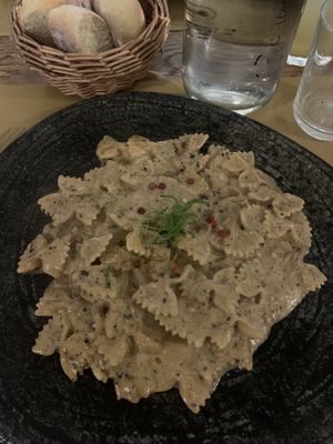 Pâtes au fruit du Jacquier   at aTipico in Palermo