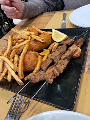 Antipasto at aTipico in Palermo