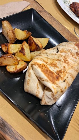 Kebab vegan at aTipico in Palermo